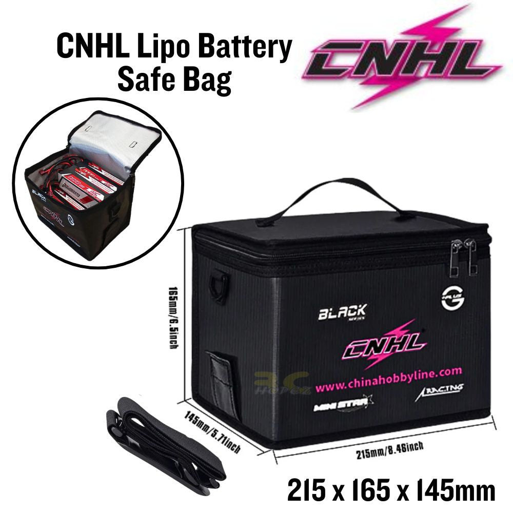 CNHL Lipo Battery Bag, Safe Fireproof Explosionproof Charge & Storage