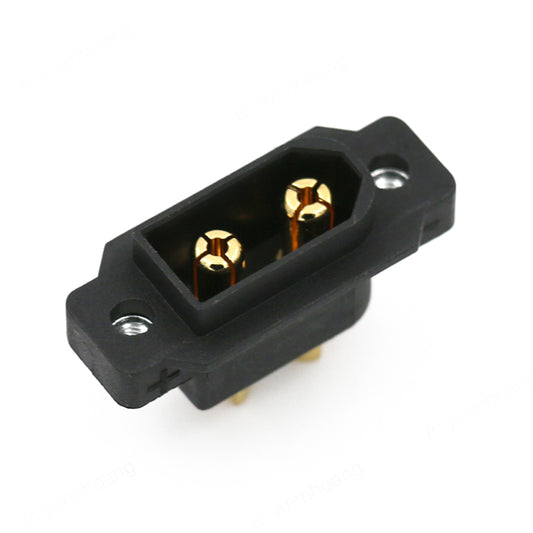 XT60E-M Mountable XT60 Male Plug (Black)