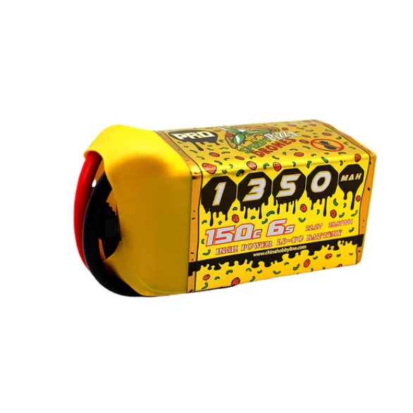 CNHL Speedy Pizza Series Pro 1350mAh 22.2V 6S 150C Lipo Battery with XT60 Plug