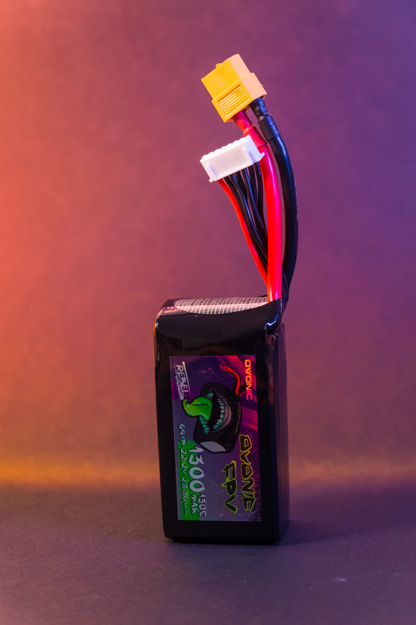 Ovonic Rebel 2.0 130C 6S 1300mAh Lipo Battery
