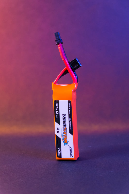 CNHL LiHV MiniStar HV 450mAh 7.6V 2S 70C Lipo Battery With XT30U