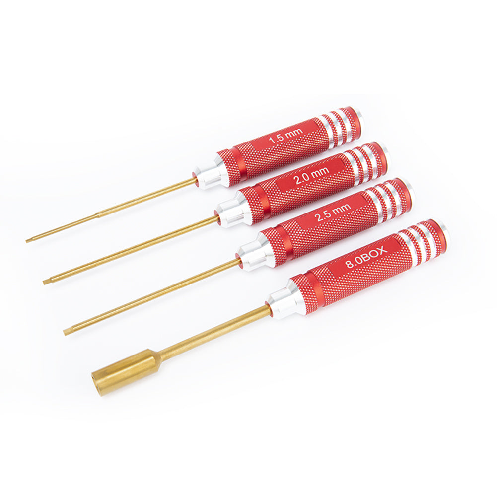 Hex Screw Driver Titanium Wrench Tools Kit
