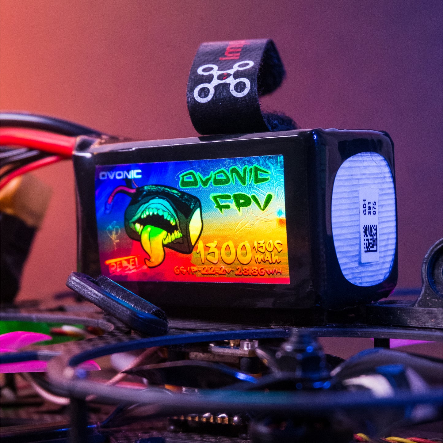 Ovonic Rebel 2.0 130C 6S 1300mAh Lipo Battery