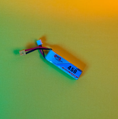 GNB 7.4V 2S 450mAh 80C LiPo Micro Battery w/ XT30