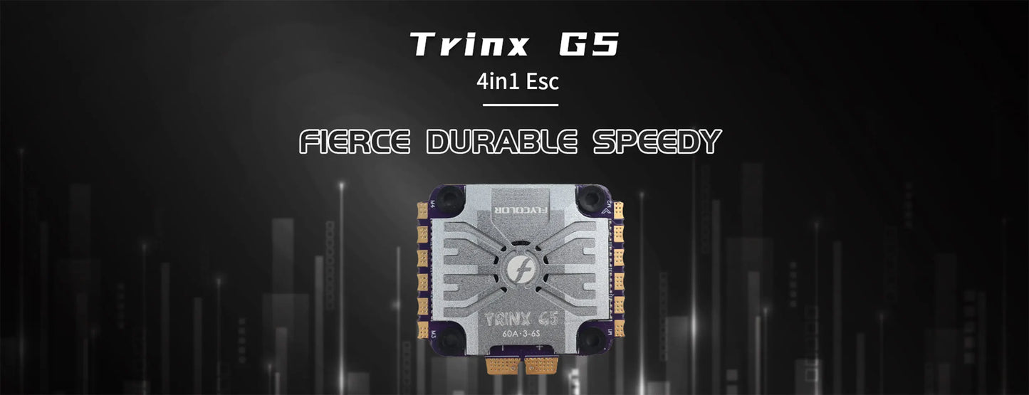 FlyColor Trinx G5 60A ESC 4N1 USED